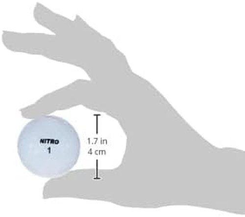 Nitro Golf Balls - High-Durability Design for Maximum Performance | Ideal for All Skill Levels