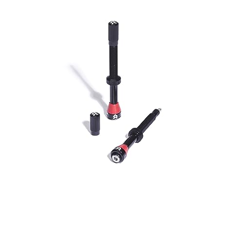70mm Tubeless Bike Tire Valve Set - Fillmore Tubeless Valve for Road, Mountain & Cyclocross Bikes