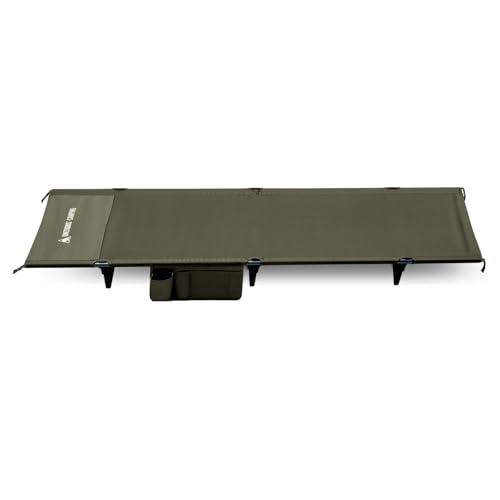 Ultralight Camping Cot with Support Up to 396lbs - Ranger Green