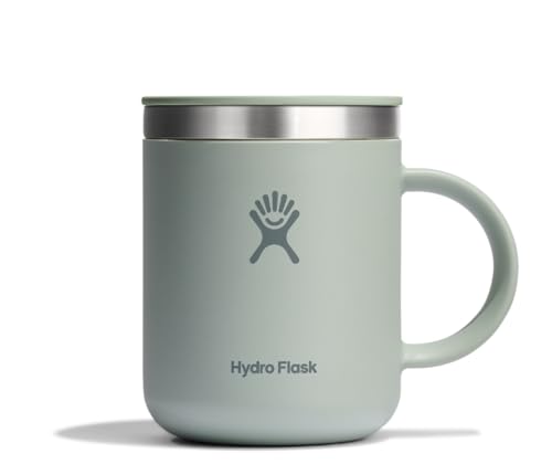 Hydro Flask 12 Oz Insulated Travel Mug - Agave Green, Leak-Resistant