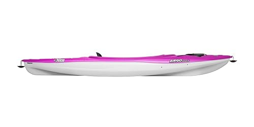 Pelican Argo 100X 10ft Sit-On-Top Kayak - Magenta White Variation Lightweight Recreational Boat