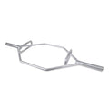 CAP Olympic Trap Bar Combo Grip Chrome Heavy-Duty Hex Shrug & Deadlift Bar