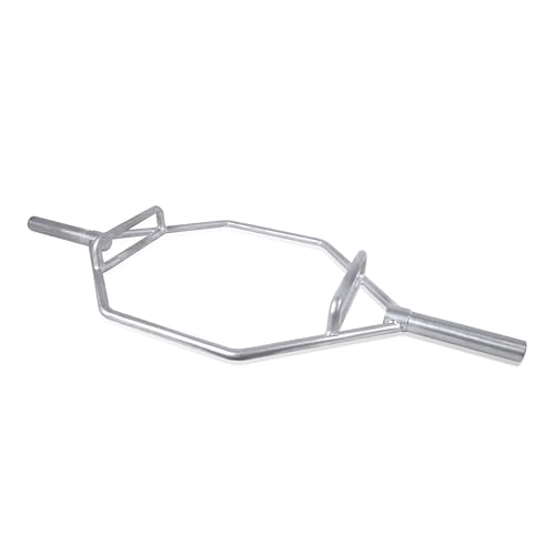 CAP Olympic Trap Bar Combo Grip Chrome Heavy-Duty Hex Shrug & Deadlift Bar