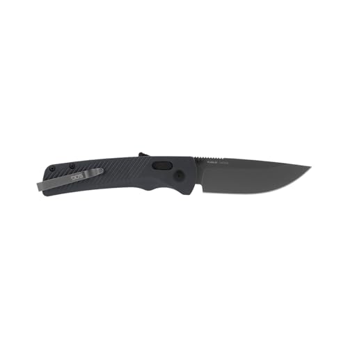 SOG Flash AT Daily Carry Folding Knife Urban Grey, D2 Steel, Ambidextrous Lock