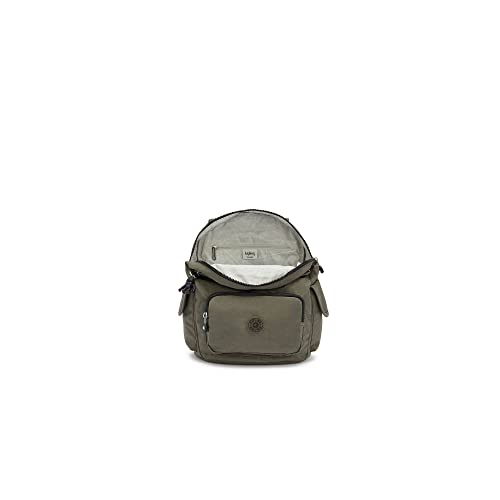 Kipling Women's City Pack Small Backpack - Green Moss, Lightweight & Water-Resistant