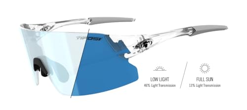 Tifosi Rail XC Rimless Cycling & Baseball Glasses - Crystal Clear Variation