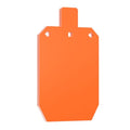 LXVOOEE 1/2 Inch Thick AR500 Steel Shooting Targets - 10x16 Torso Silhouette, Neon Orange