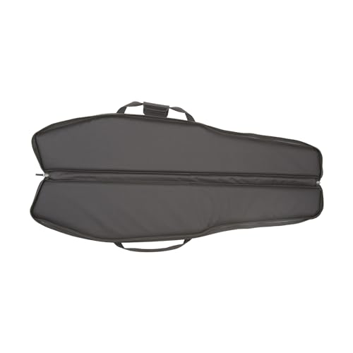 Allen Tactical Rifle Case 55IN Black — Padded Scoped Gun Bag with Suppressor Pocket