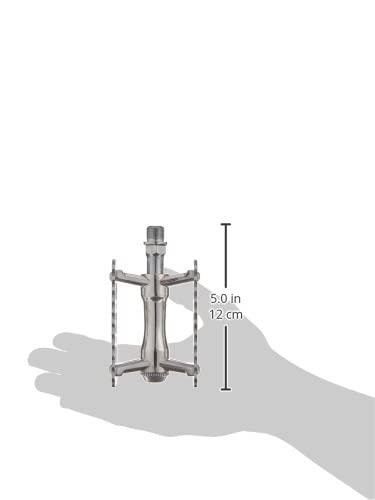 MKS Silvan Touring Next Pedal Set - Left & Right, Silver, Regular Fit