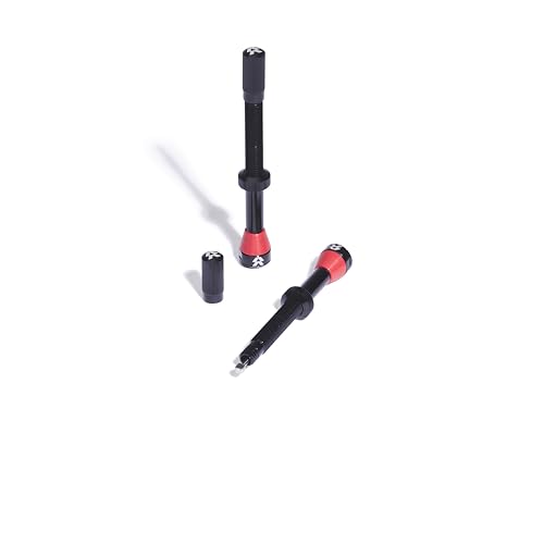 70mm Tubeless Bike Tire Valve Set - Fillmore Tubeless Valve for Road, Mountain & Cyclocross Bikes