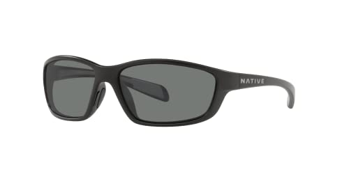 Native Kodiak Unisex Sunglasses Matte Black/Gray 60mm Interchangeable Lenses