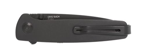 SOG Twitch III Assisted Liner Lock Knife Blackout Edition, 3.1" 154CM Blade