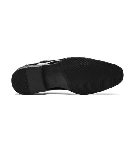 Men's Gala Oxford Shoes - Stacy Adams Black Patent 10.5