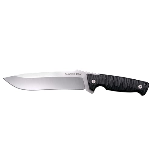 Outdoor Fixed Blade Hunting Knife 6.5-Inch Recurve Blade Stainless Steel