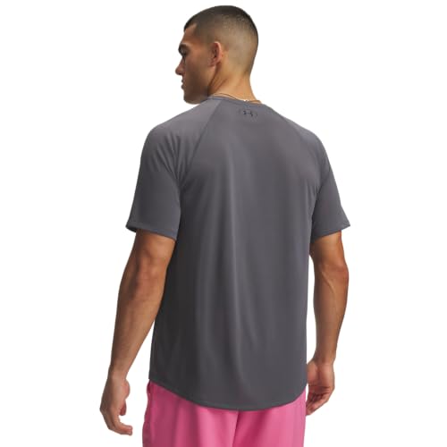Under Armour Men's Tech 2.0 Short-Sleeve T-Shirt - Large / Castlerock / Black