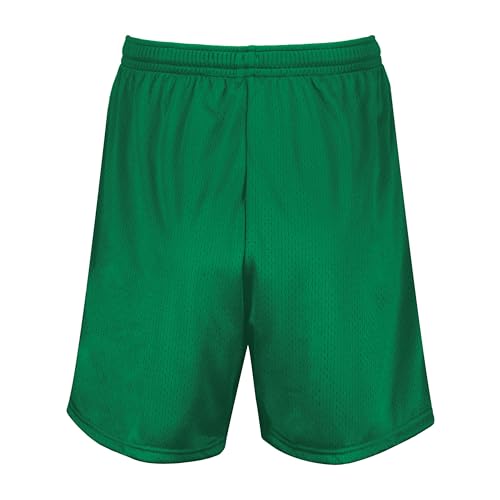 Men's 7-Inch Mesh Sports Shorts with Moisture Wicking & Color Secure Technology