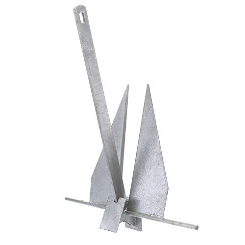 Seachoice Deluxe Galvanized Steel Anchor for Boats 31-35 Feet - Hot-Dipped