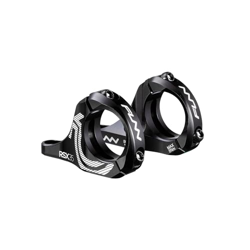 Funn RSX Direct Mount MTB Stem 35mm Dual Crown - Black, 30mm Rise