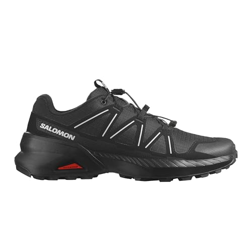 Salomon Men’s Speedcross Peak Trail Running Shoes - 10 / Black/Black/Glacier Gray