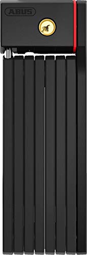 Abus uGrip Bordo 5700 Big Folding Lock 3.2ft - 5mm Steel Links Black with SH Bracket