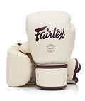 Fairtex BGV16 16 oz Leather Muay Thai MMA Boxing Gloves - Khaki