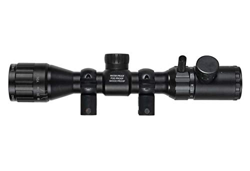 Monstrum 3-9x32 AO Rifle Scope with Illuminated Range Finder & Parallax