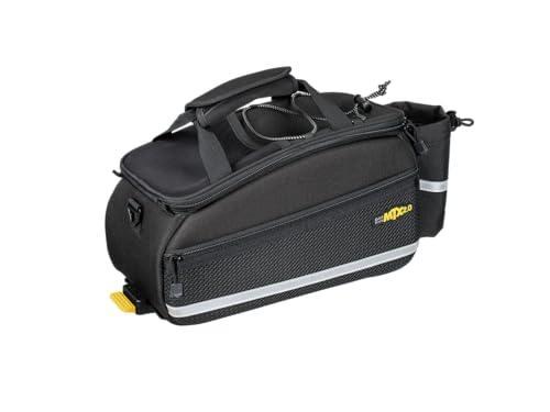 Topeak MTX TrunkBag - Rear Bicycle Bag with Fixed Top, Spacious Storage, Easy Mounting - No Panniers, MTX 2.0