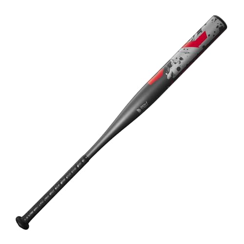 DeMarini 2025 Uprising Slowpitch Softball Bat 34 Inch - 26 oz DX1 Alloy, Single Wall Construction