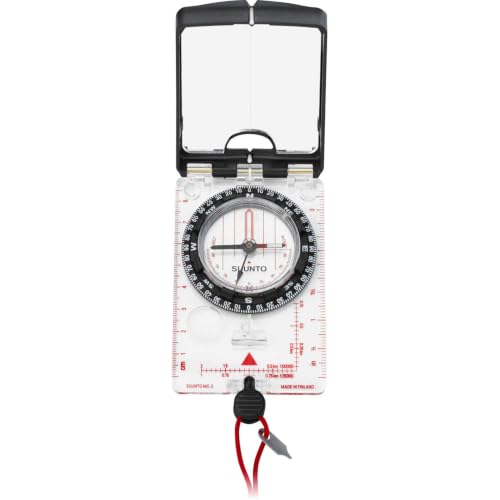 Suunto MC-2 NH Compass with Sighting, Clinometer & Mirror for Hiking & Navigation