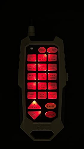Icotec 300+ Predator Call with Bluetooth, 300-Yard Remote Range, 15 Sounds