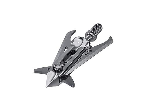 Ravin R101 Stainless Steel Mechanical Broadheads 100 Grain Pack of 3 for Hunting