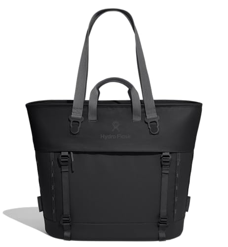Hydro Flask 30L Insulated Carryout Tote Bag - Black, Recycled Materials