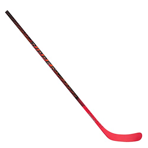Kids Ice Hockey Stick - Left Shot 55 Inch Junior Composite, Red