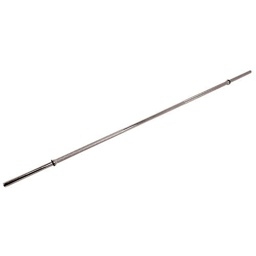 7-Foot Chrome Barbell for Weightlifting and Strength Training