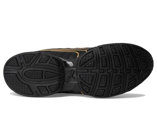 Puma Women's Voltaic Evo Cross Trainer Black/Puma Gold Size 9 – Athletic Sneakers for Running & Gym