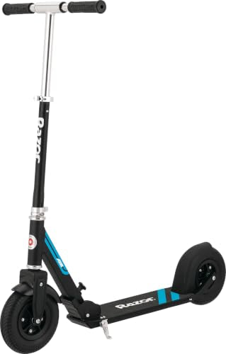 Razor A5 Air Kick Scooter Black - Adjustable Handlebar, Long Deck, Pneumatic Tires