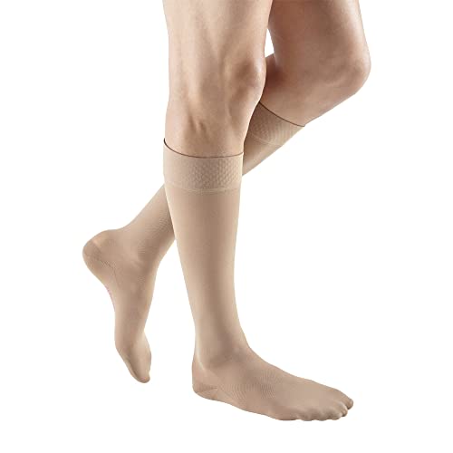Mediven Plus Calf High Compression Socks - Black, IV-Regular, 20-30 mmHg