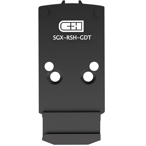 C+H Precision Optics Adapter Plate for SIG P320 Legion with Glock Dovetail, RMR/SRO & Holosun Compatibility