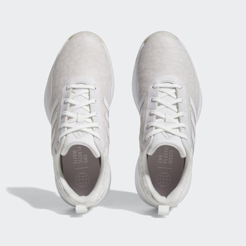 adidas Women's S2g Spikeless Golf Shoes White/Dash Grey 9 - Comfortable & Stable