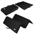 We Sell Mats 4x6 ft Black Folding Exercise Mat - Home Gym Yoga Pilates Workout
