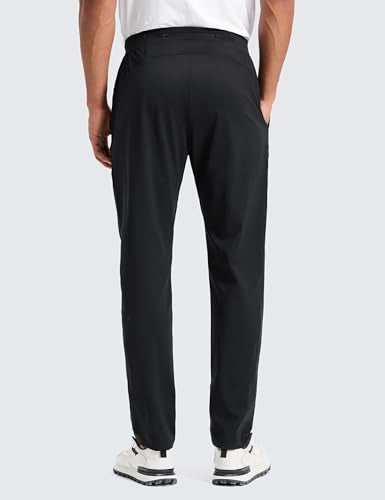 CRZ YOGA 4-Way Stretch Workout Pants - Medium Black 30"