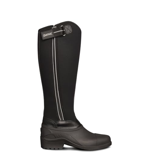 Ovation Women's Tall Winter Riding Boots Black 8 - Faux Fur Equestrian