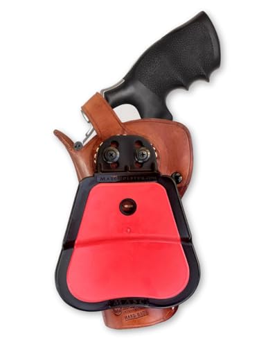 Leather Revolver Holster for PC Mod 686 .357 6-Shot Unfluted Cylinder 4-Inch Barrel