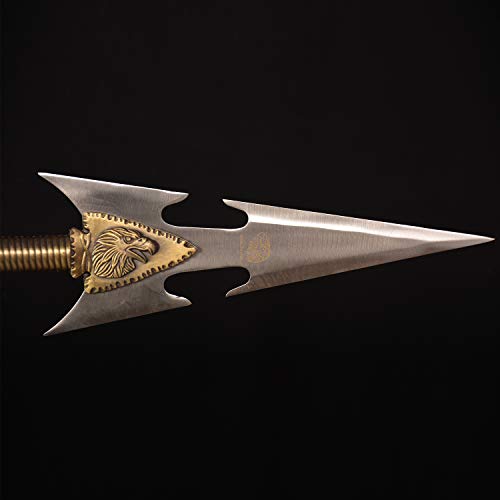 Handmade Stainless Steel Spear 56.3 inches - Style A - Outdoor Hunting & Camping