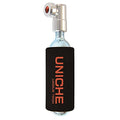 UNIQUE Silver CO2 Bike Tire Inflator with Push-to-Inflate System