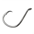 Gamakatsu Octopus Circle Inline Point Hook 6/0 Black NSB - Pack of 25