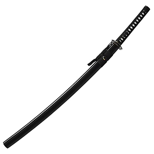 Samurai Katana Sword - Handmade 1060/1095 Carbon Steel Full Tang Blade, Traditional Forge