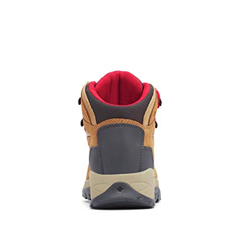 Women's Waterproof Hiking Boots - Columbia Newton Ridge Plus Elk/Mountain Red 11
