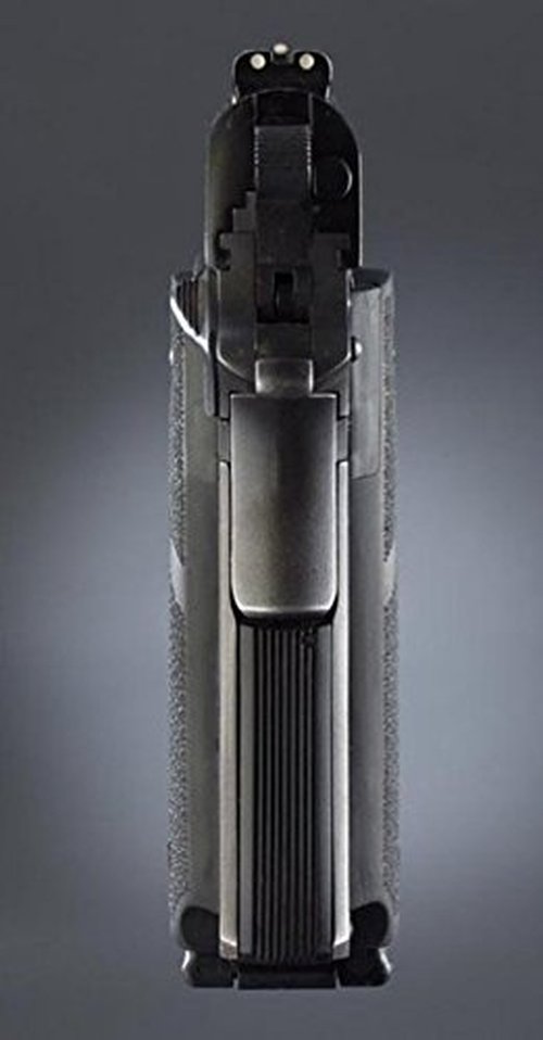 Hogue Rubber Grip Panels with Finger Grooves for Para Ordnance P-14, Black - 14000