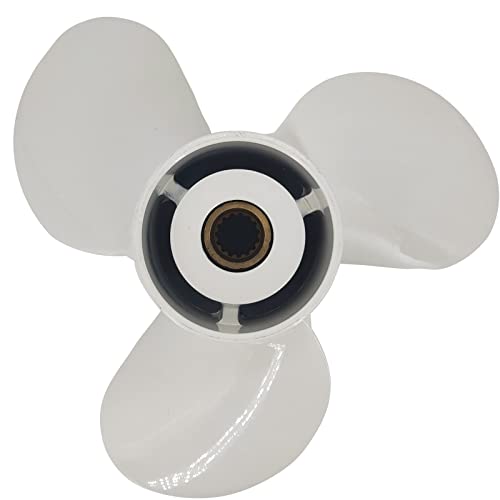 13x19 Aluminum Outboard Propeller for Yamaha 50-130HP Boats